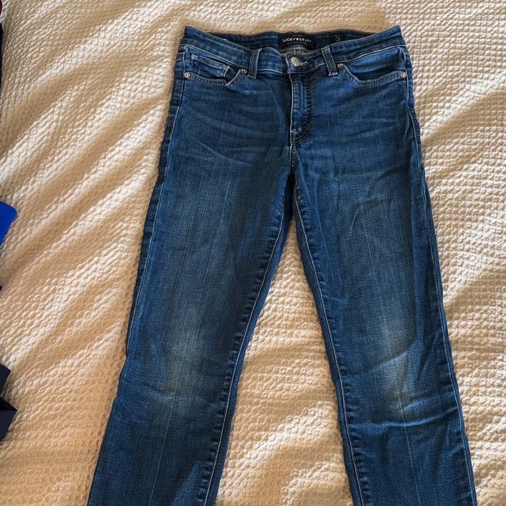 Lucky Women's Dark Blue Skinny Jeans